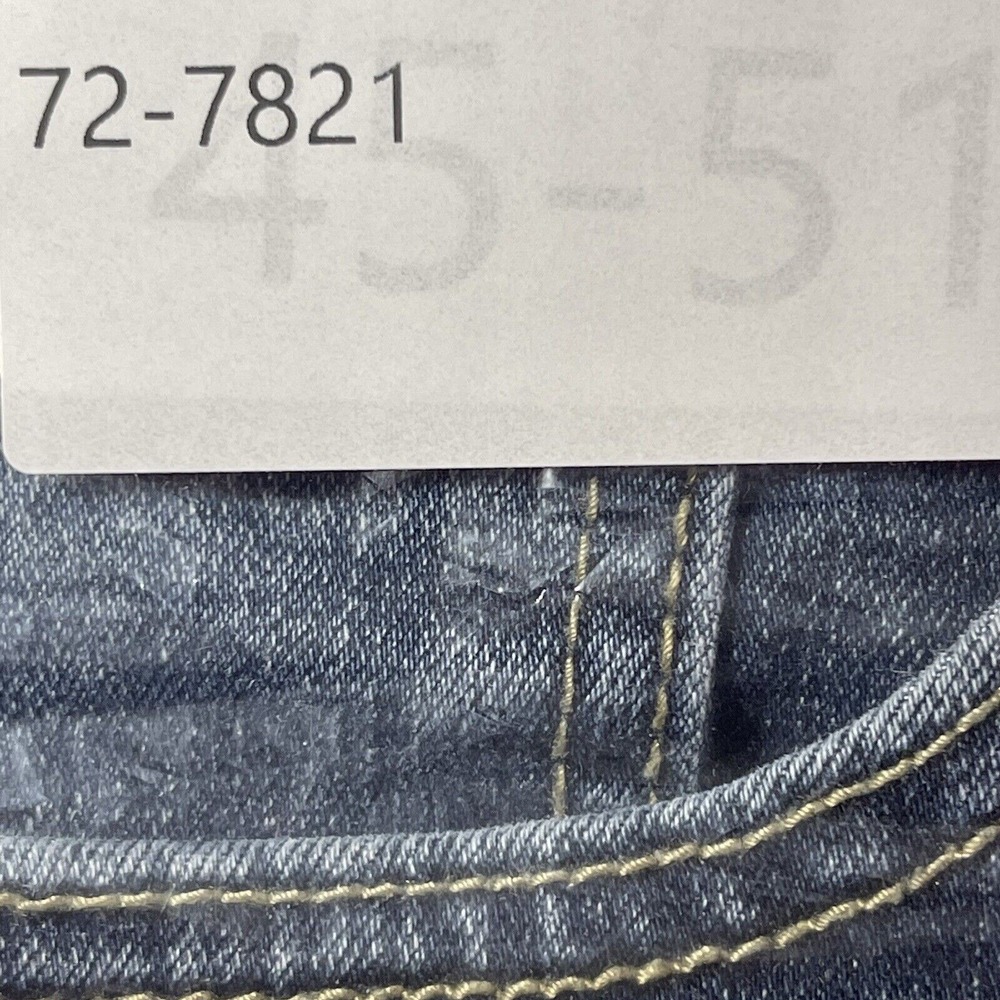 Zara Womens Jeans Wear Womens Size 34 Blue Straight Leg Dark Wash Denim - Picture 14 of 14